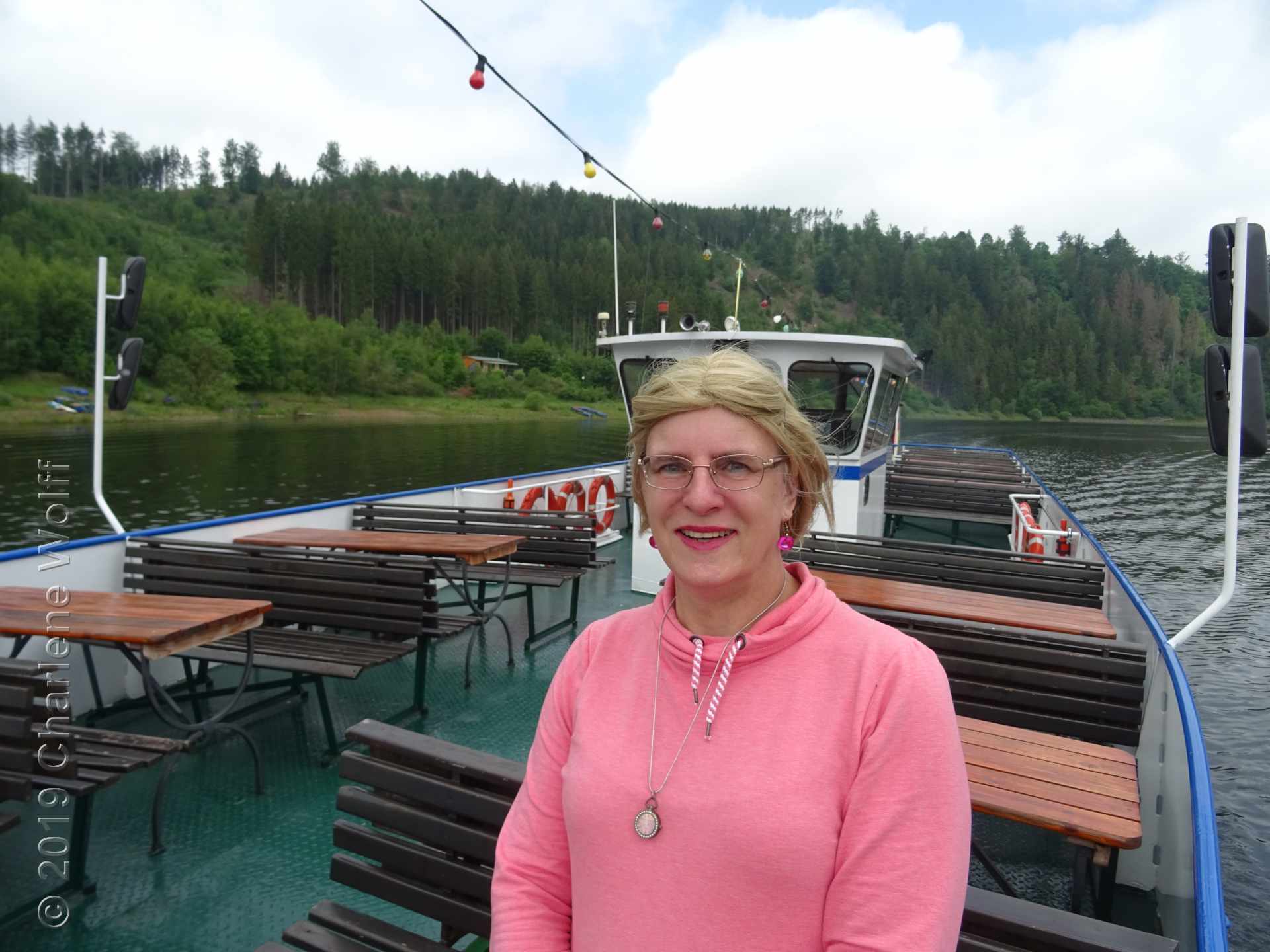 Mit dem Schiff "Thüringer Meer" auf dem Bleilochstausee